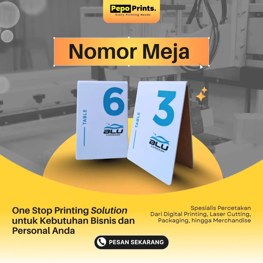Nomor Meja